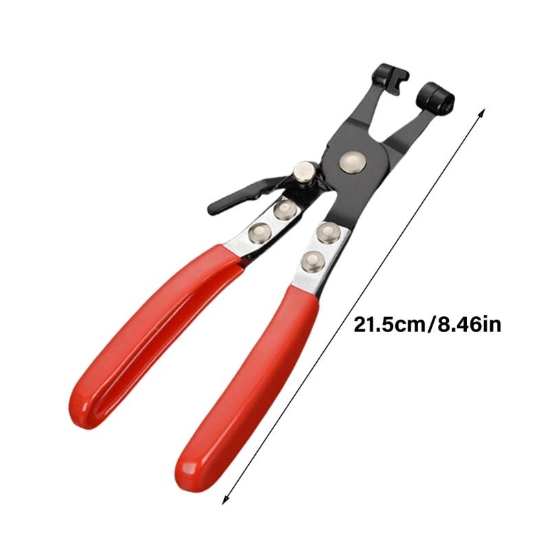 Automotive Water Hose Clamp Pliers Suitable for Efficient Disassembly and Installation of Flat Band & Rings Type Clamps