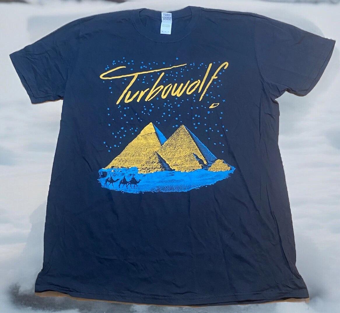 Turbowolf Official Pyramid T-Shirt English Rock Band XL Concert Tour 4XL