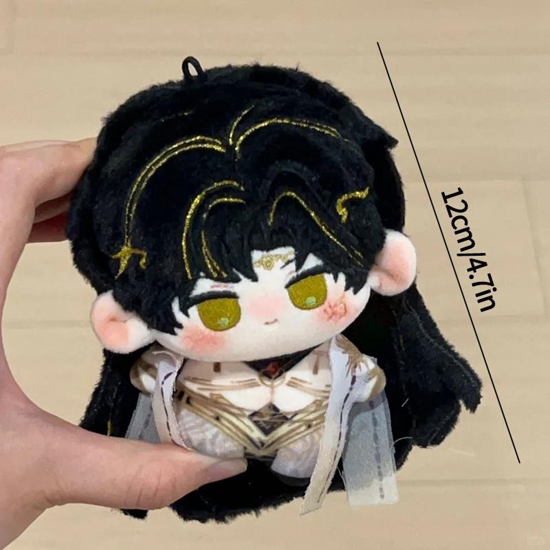 Ancient Hanfu Game Love&Deepspace Doll Keychain Sylus Caleb Rafayel Zayne Xavier Plush Keychains Cartoon Figure Doll Fans Gifts