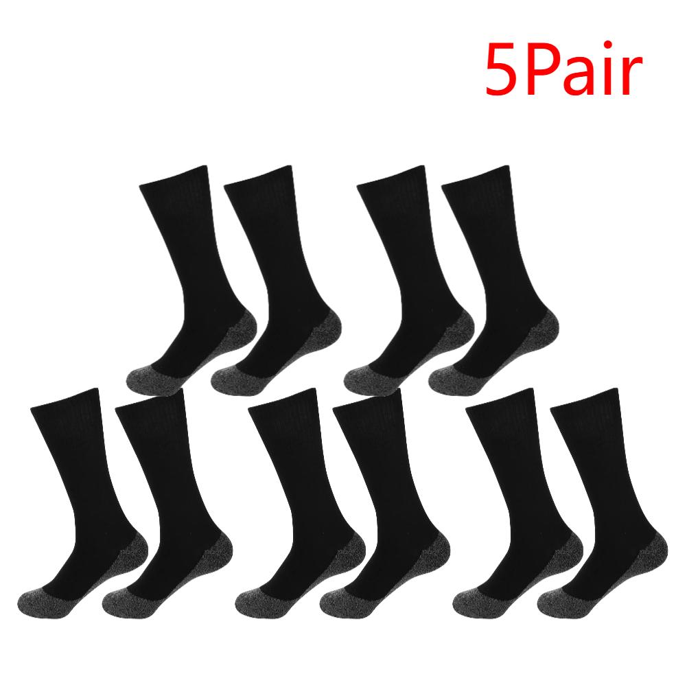 

5/10Pai Winter Self-Heating Socks Thermal Heated Socks Soft Elastic Thicken Anti-Slip Socks For Women Men Outdoor Ski Tube Socks L XL