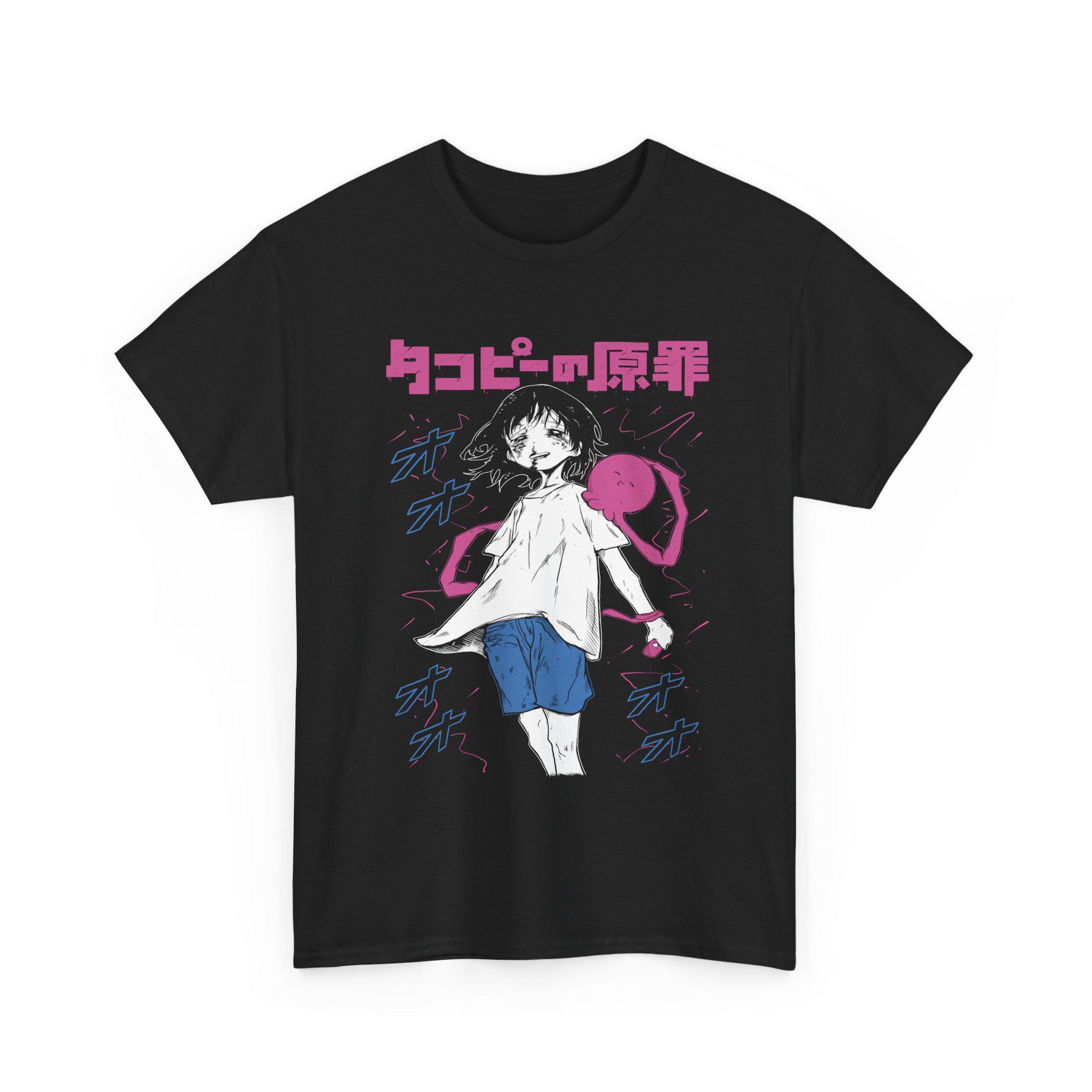 

Anime Shirt Retro Patterned Tshirt Suitable for Japanese Manga Enthusiasts Men Women Summer Cotton Loose and Fashionable Top 3XL