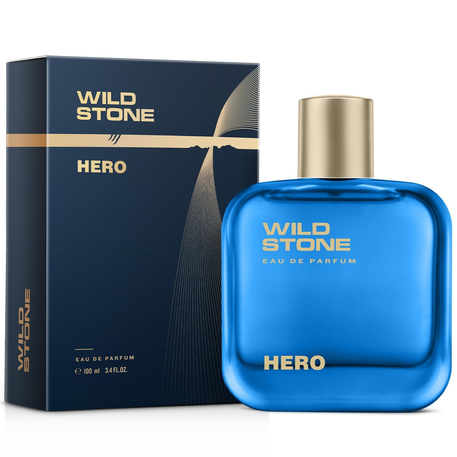 

Wild Stone Hero Perfume for Men, 100ml| Long-Lasting Fragrance | Best Gift for Him l Premium Perfume for Men l Infused with Aromatic & Marine Notes 100 ML
