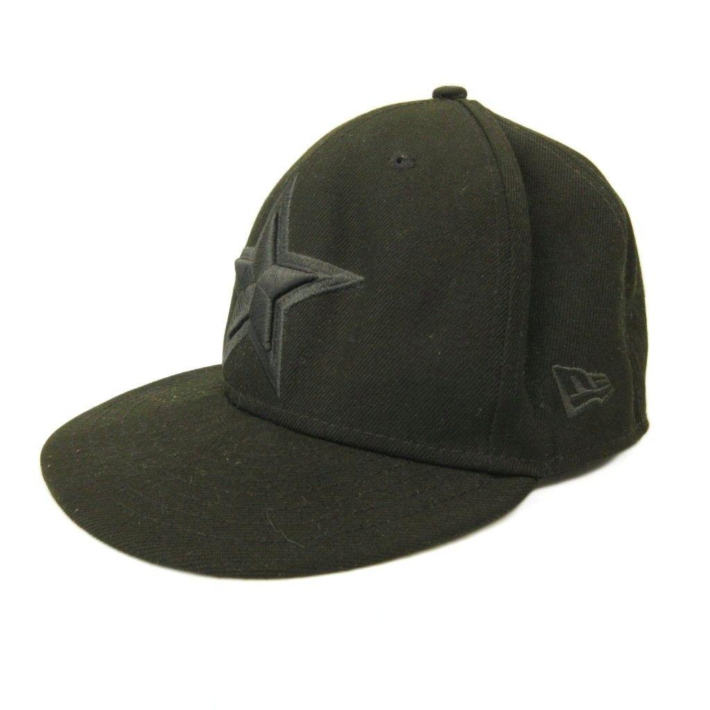 Used New Era NEW ERA 59FIFTY Cap Hat NFL American Football Dallas Cowboys Logo Embroidery 7 1/2 59.6cm Black Black 0520
