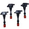 4-Piece Ignition Coil Set For Honda Civic