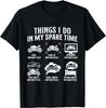 Dinge, die ich in meiner Freizeit mache - Biker Motorradfahrer Fahren Geschenk Unisex T-Shirt