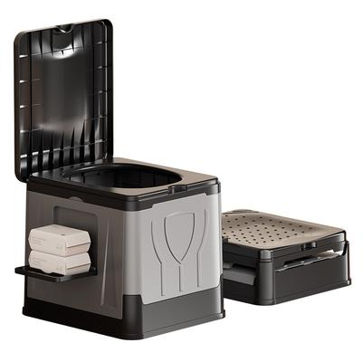 Car Folding Toilet, Self Driving Camping Trip, Movable Emergency Toilet, Outdoor Portable Temporary Toilet