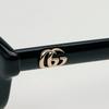 Gucci Eyeglass Frames GG1833OK 001 Black Horn-rimmed Fashion Glasses for Women and Men
