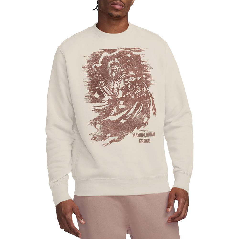 The Mandalorian & Grogu Unisex Adult Ink Print Sweatshirt