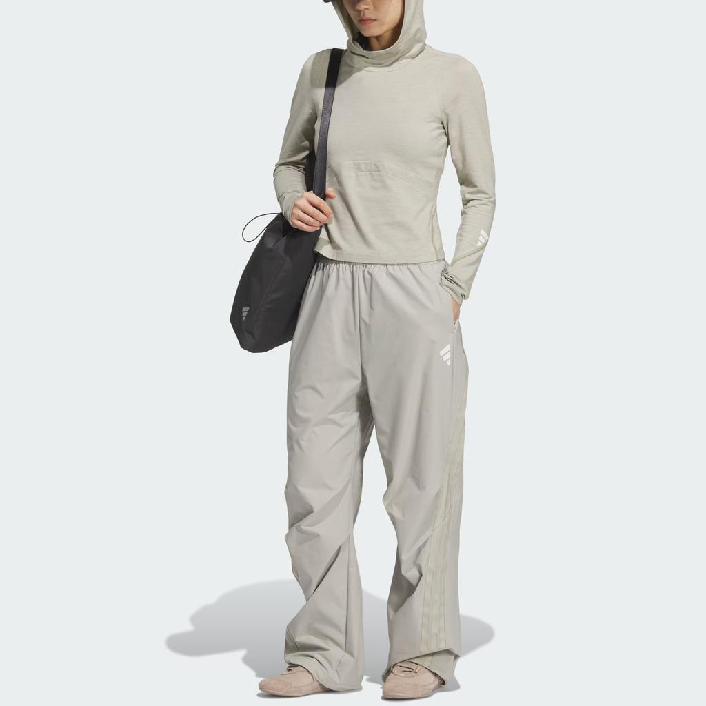 Adidas Future Style Tracksuit Bottoms Water-Resistant Loose Comfortable Fashion Elastic Casual Pants Women Bottoms KC5788