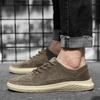Britischen Stil Aus Echtem Leder Männer Schuhe Trend Bequeme Casual Schuhe Outdoor Männer Turnschuhe Mokassins Männer Wohnungen Schuhe