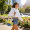 Street Style Nylon Water Bottle Bag With Multiple Pockets For Daily Use