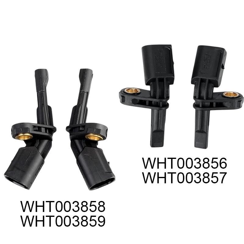 New 4PCS WHT003856 Front Rear Left and Right ABS Wheel Speed Sensor Set for Volkswagen Amarok Bora Beetle CC Eos Golf GTI Jetta