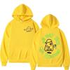 Sonbahar Erkek Kadın Kapüşonlular Anime Hayalet Baskılı Unisex Moda Pullover Uzun Kollu Bol Günlük Vintage Sweatshirtler
