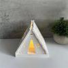 Good-Candle Holder Molds Silicone Hollow Stars And Moon House Decor Silicone Mold Camping Tent Candlestick Mold Aromatherapy