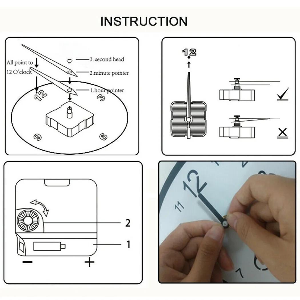 

2025 Clock Accessories Clock DIY Equipment Handle High Torque Long Mechanism Repair Replacement Spade Attachment China Mainland