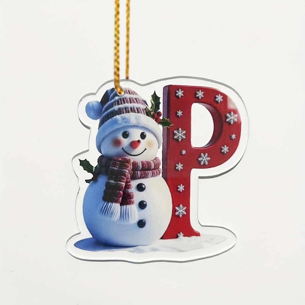 Christmas Decoration Pendant Christmas Tree Tag Theme Party Crafts Ornament