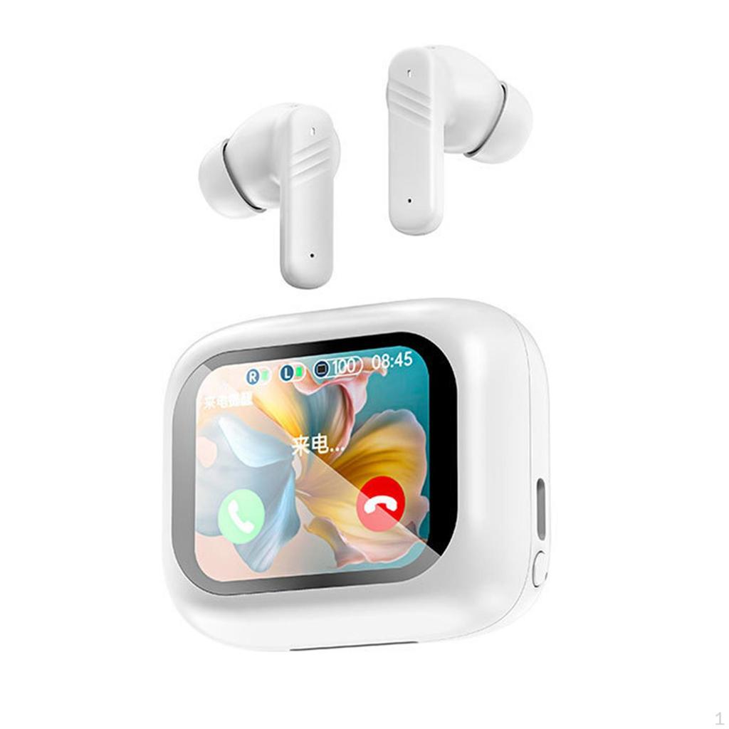 in Ear Earphones 18H Strong Endurance Convenient Call Noise Cancelling Buds with Touch Screen
