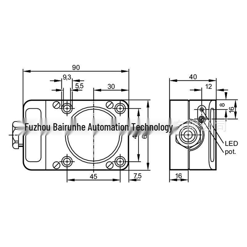 IC0003 IFM Inductive Proximity Switch, Industrial-Grade, Robust Metal Housing - Brand New Original