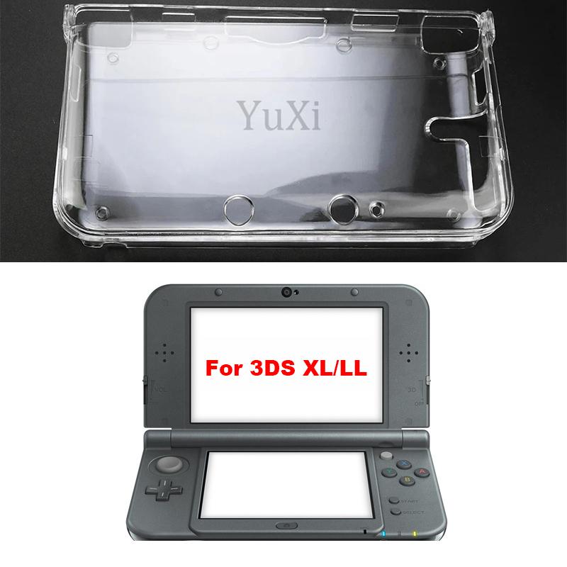 

1-10pcs Transparent Protective Clear Crystal Hard Guard Case Cover Skin Shell for Nintendo 3DS XL LL Gaming Accessory Case Cover 1 piece