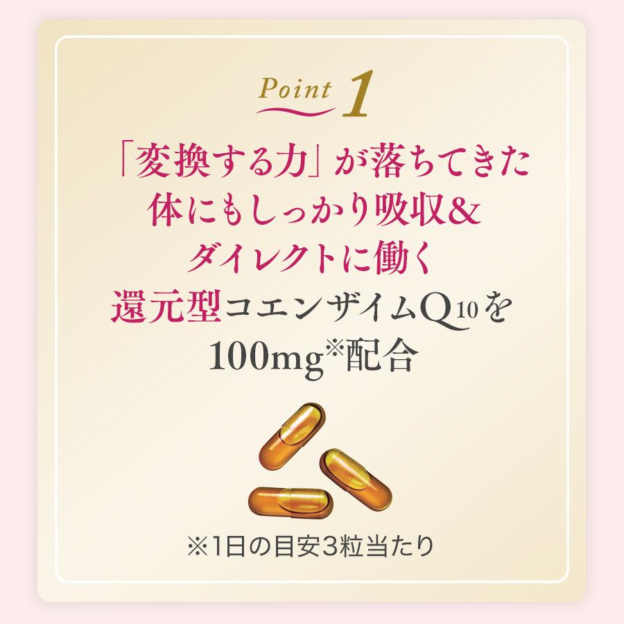 3er-Pack Set FANCL Coenzym Q10 Nahrungsergänzungsmittel s2096