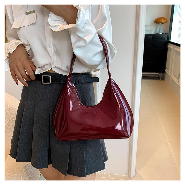 High-end Korean Style Small Crossbody Bag Lightweight Handbag Crossbody Bag Summer Women's Bag Versatile Mature Shoulder Bag Underarm Bag