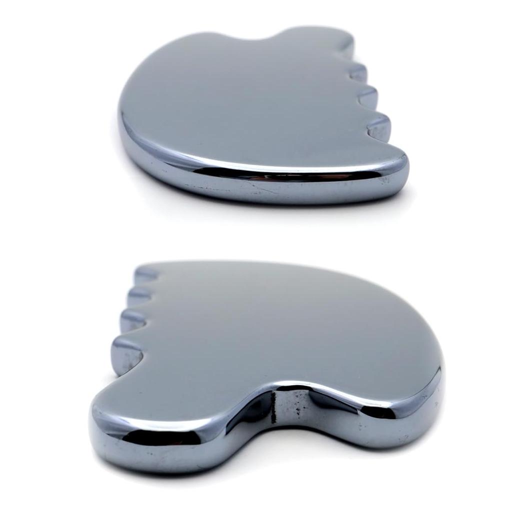 Terahertz Stone Gua Sha Facial Massager (Comb Type) Acupressure Beauty Treatment Terahertz Wave Power Stone Natural Stone