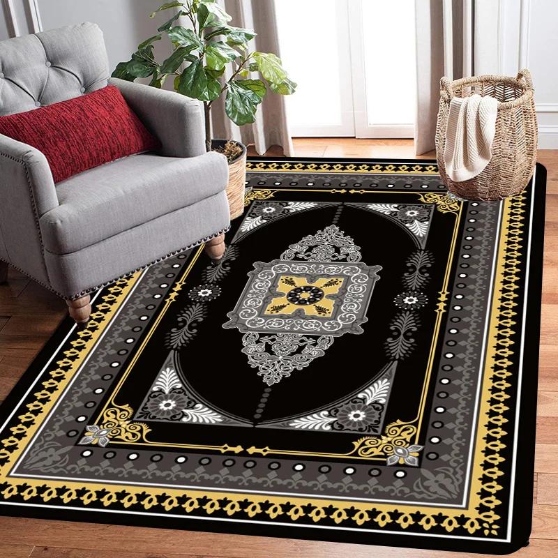 Large Size Large Carpet Raditional Oriental Vintage Area Rug Nordic Floor Mats European Door Area Old Printed Carpet Modern