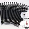 15pcs Matte Black Gel Pen | Smooth Writing, Non-Stop Ink, Medium Point, Ideal for Signatures and Writing