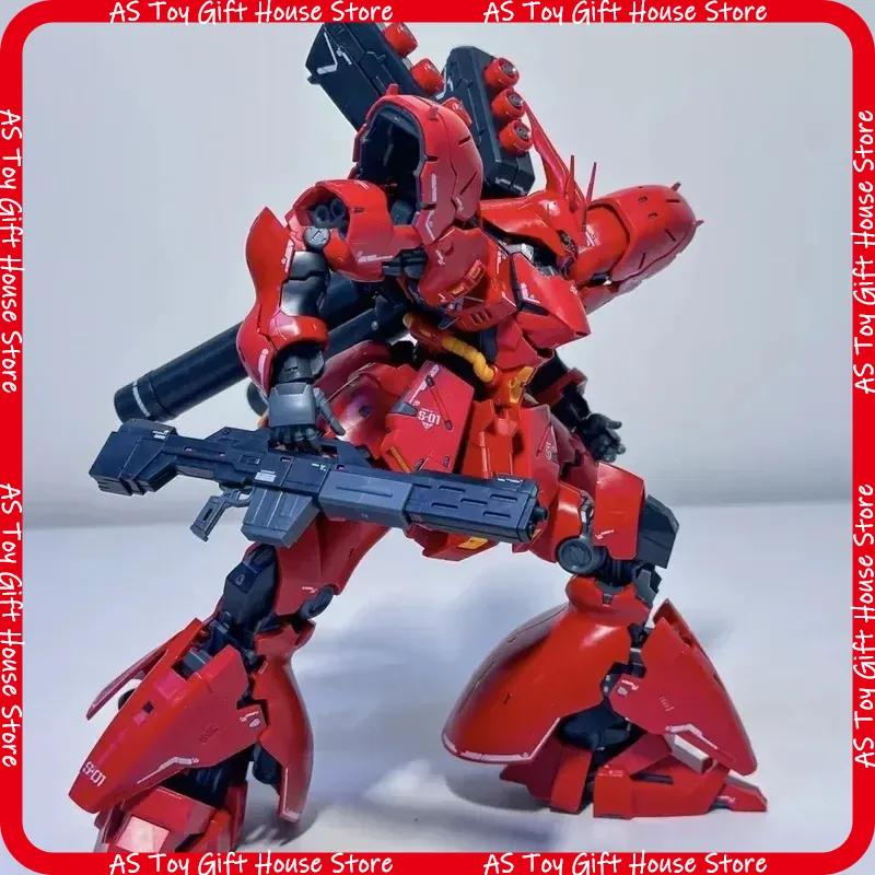 Sazab Rg5503 V Nu R32 Rg 1144 Mech Assembly Model Kit Action Figures Desktop Ornament Doll Puzzle Toys Gift Collectible