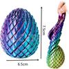 Twisty Fidget Egg, 3D Printed Slippery Egg Fidget, Easter Dragon Eggs, Easter Basket Stuffers Essentials,Stress Relief Desk Fidget Toy for Adults