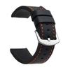 SAMCO Bracelet de Montre Sport Cuir Vintage Boucle Acier Inoxydable Accessoires de Montre 18mm 20mm 22mm 24mm