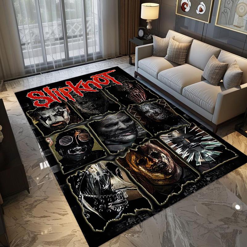 Slipknot: Chaos Rebellion carpet printing Suitable for all seasons Dormitory decoration Christmas gifts Bathroom mat
