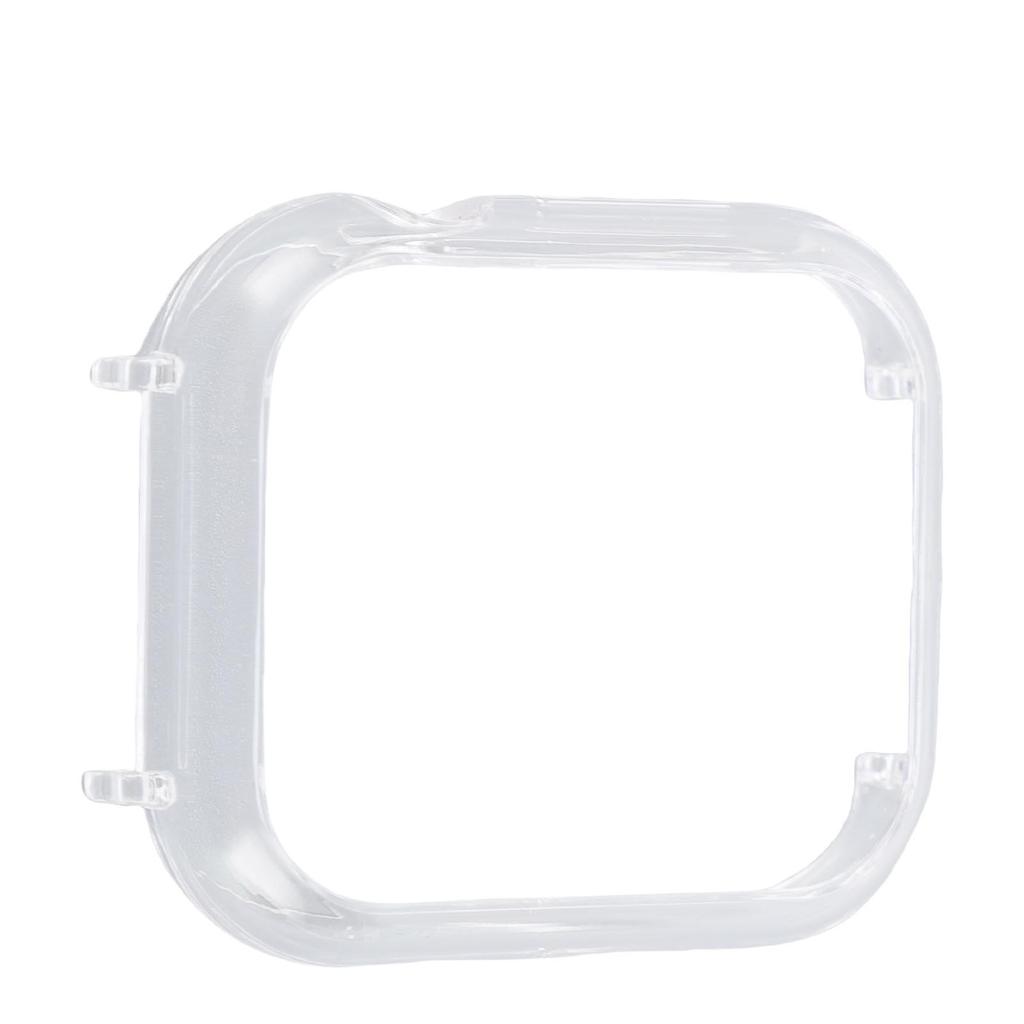 Watch Bumper Case Fit for 20mm Strap Scratchproof Shockproof PC Slim Smartwatch Ive Cover Frame