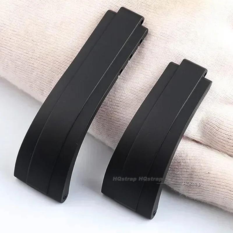 High Quality Rubber Watch Strap for Rolex Water Ghost Submariner Silicone Wristband for Daytona GMT OYSTERFLEX 20mm Bracelet