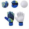Adult Soccer Gloves with Finger Protection and Adjustable Fit