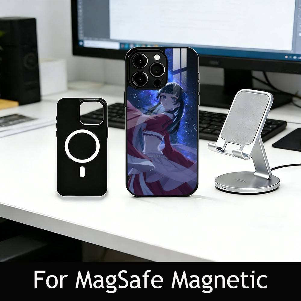 Apothecary Diaries-Mao Mao Phone Case For iPhone17,16,15,14,13,12,11 Plus,Pro Magnetic with Magsafe Wireless Charging