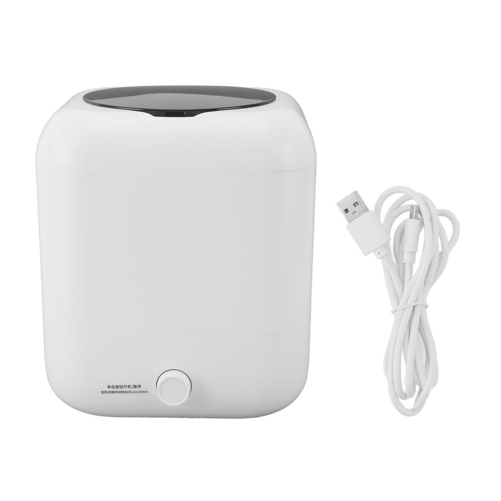 Mini Washing Machine 5L Portable Underwear Washing Machine Digital Display 3 Level Timing