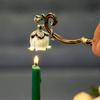 European Retro Candle Snuff Tool Aromatherapy Candle Extinguisher Hand Tool Flowers Shape Wick Extinguish Cover Carfts
