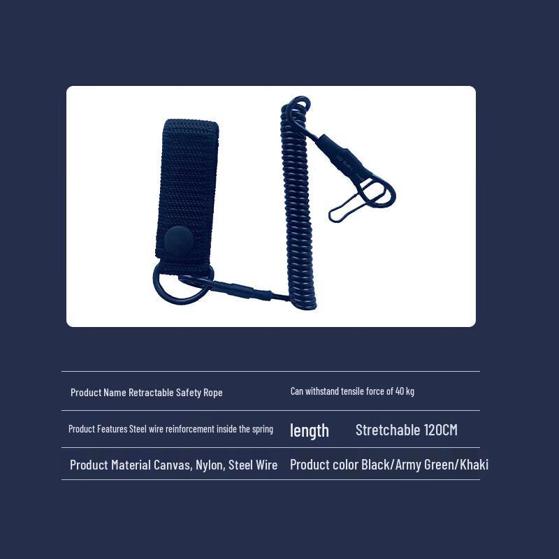Senyan Retractable Steel Lanyard