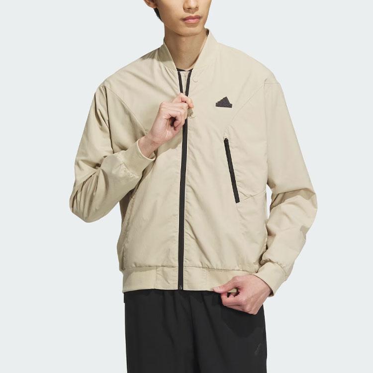 New Adidas Jacket Men's Grassland Brown IP4959