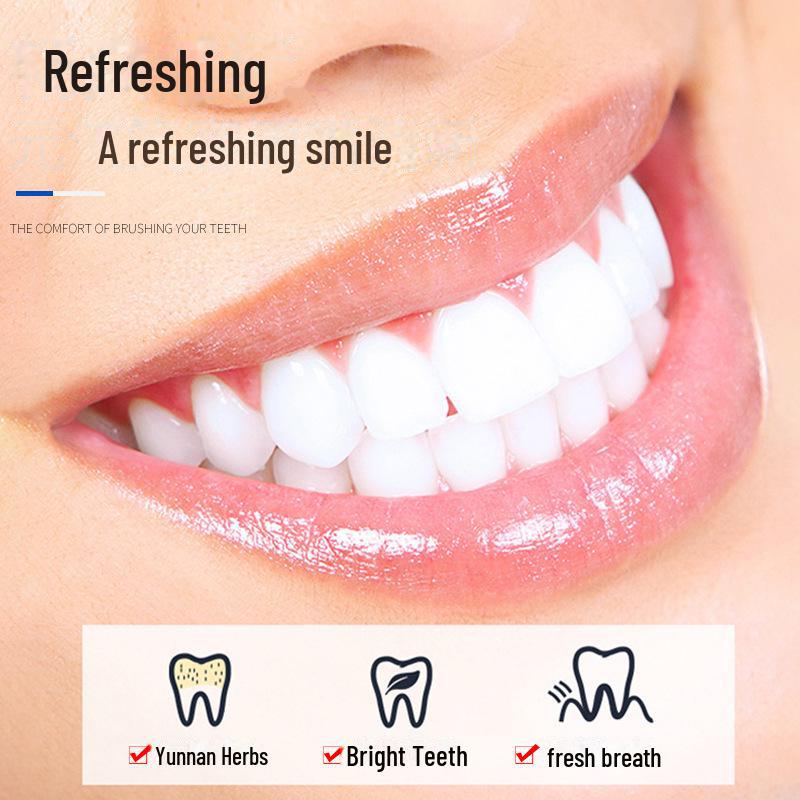 Yunnan Kräuterzahnpasta – Frischer Atem, Zahnfleischschutz, Zahnsteinreduzierung, Erhaltung der Mundgesundheit, Familienpackung