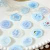 1pc Rose Garden Flat Stickers, Wax Seal Effect Decals, 3D Envelope Sealing Journal Supplies