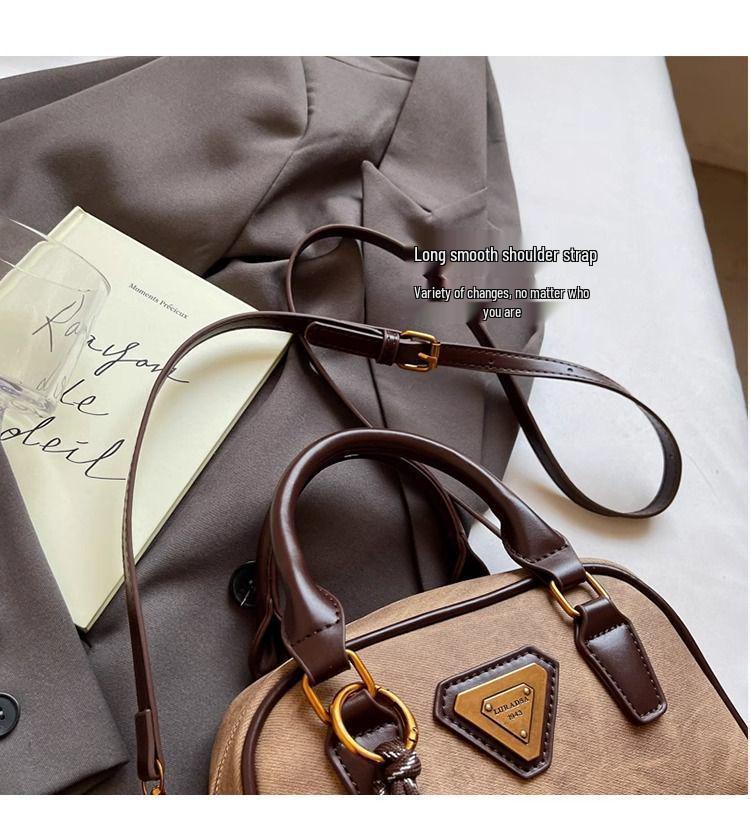 Luxuriöse Retro Damen Umhänge- & Hand-Bowlingtasche - Herbst/Winter Kollektion 2025