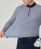 BILTMORE Men'S Golf Two-Tone Print Zip-Up Long Sleeve T-Shirt