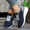 Cestfini Damen Sneaker mit verstecktem Keilabsatz Schnürung Atmungsaktive Plateau Freizeitschuhe für den Alltag