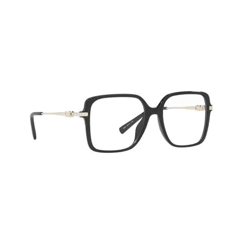 MICHAEL KORS Temples with English letters Alloy Irregular Optical Frame Women's Black