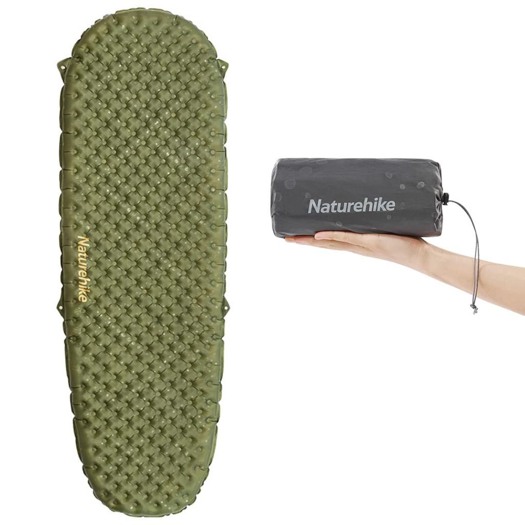 Naturehike R Value Value Camping Air Three Ultra Light Inflator využívá nízké teploty venkovního vzduchu, vlhkostní úložný vak, spaní v outdoorovém batohu