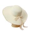 Foreign Style Summer New Bow Big Brim Straw Hat Women's Sunscreen Sunshade Fashion Seaside Beach Hat