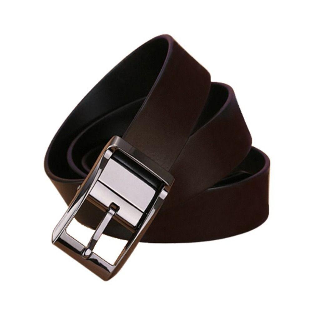 High-end Cowhide Jeans Belts Trendy Brand Business Denim Belt For Man Women Unisex
