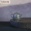 111ml Elegant Yixing Purple Clay Teapots Master Handmade Bamboo Pot Raw Ore Blooming Mud Kettle Zisha Tea Set Drinkware Supplies